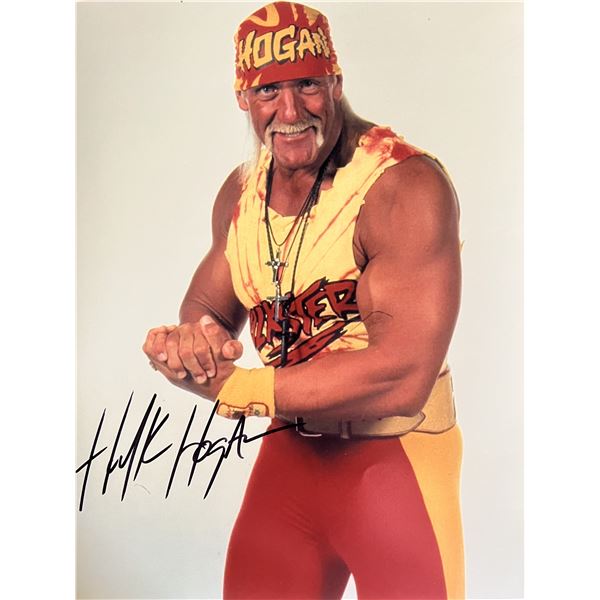 World Wrestling Federation Hulk Hogan signed photo