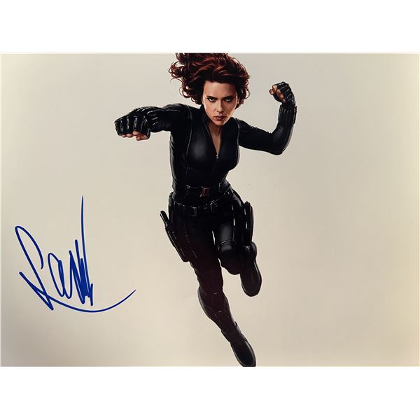The Avengers Scarlett Johansson signed photo