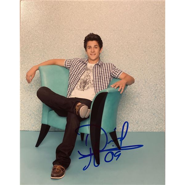 David Henrie signed photo