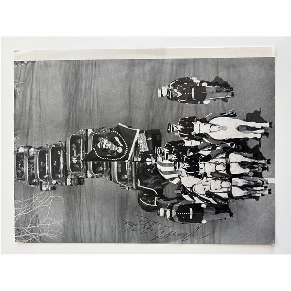 Assassination of John F. Kennedy signed photo