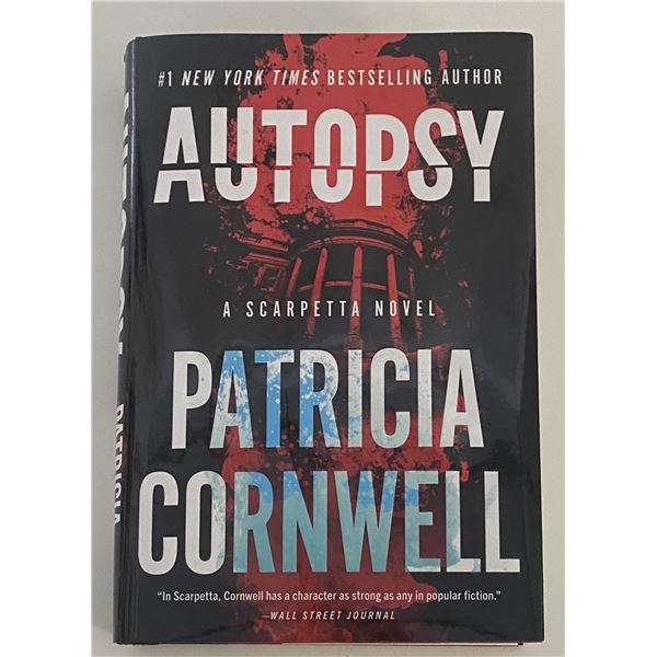 Patricia Cornwell signed book
