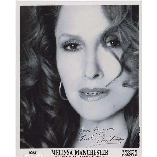 Melissa Manchester signed photo