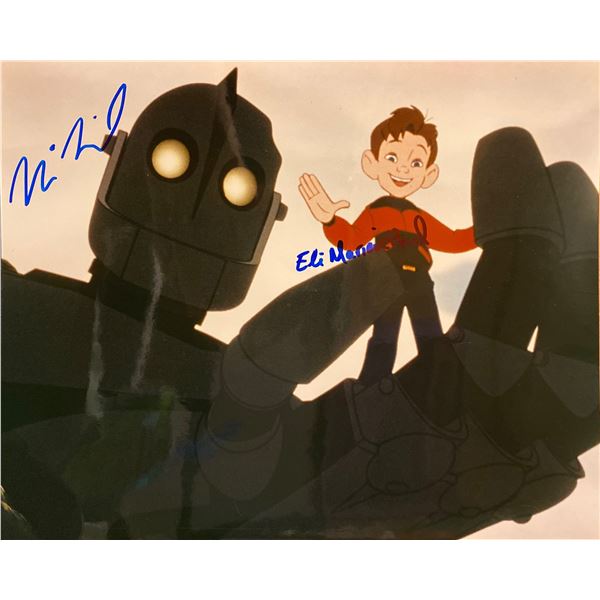 The Iron Giant Vin Diesel and  Eli Marienthal signed movie photo