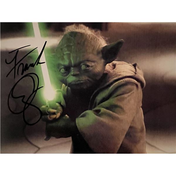 Star Wars Frank Oz Yoda signed photo