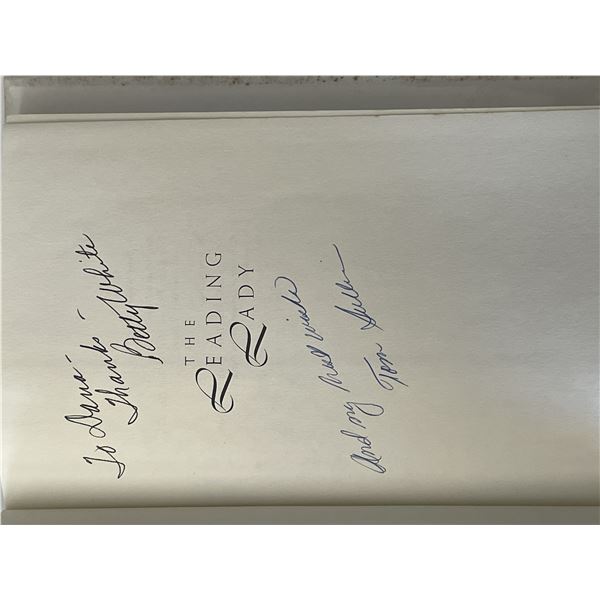 The Leading Lady signed book