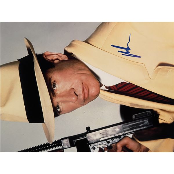 Dick Tracy Warren Beatty signed movie photo