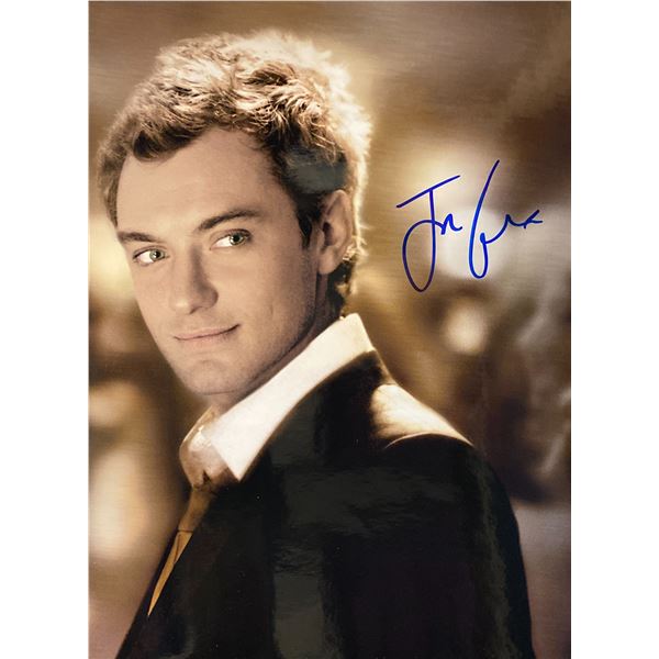 Jude Law signed movie photo