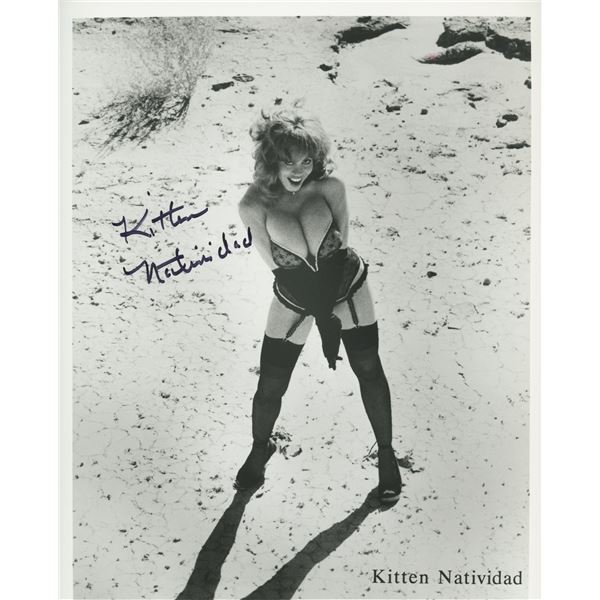 Kitten Natividad signed Supervixens photo