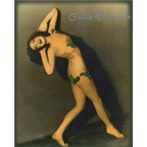 Carla Laemmle signed photo