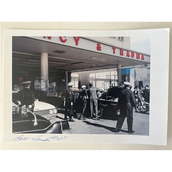 Dallas Police Officer Sam Sorsby signed photo