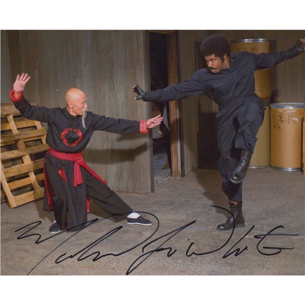 Micahel Jai White signed photo