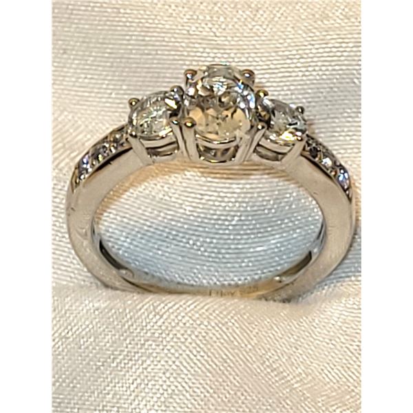 New Goeshenite & Tanzanite Platinum & Sterling Silver A