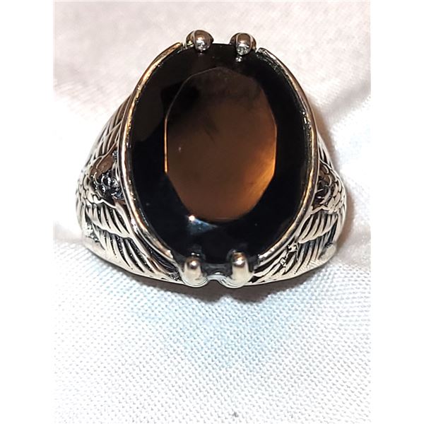 New Sterling S Shungite Ring A