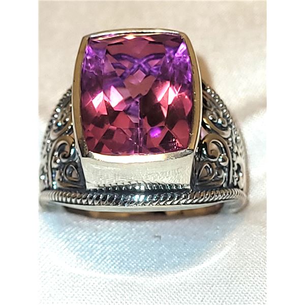 New Sterling S. Patroke Quartz Ring A