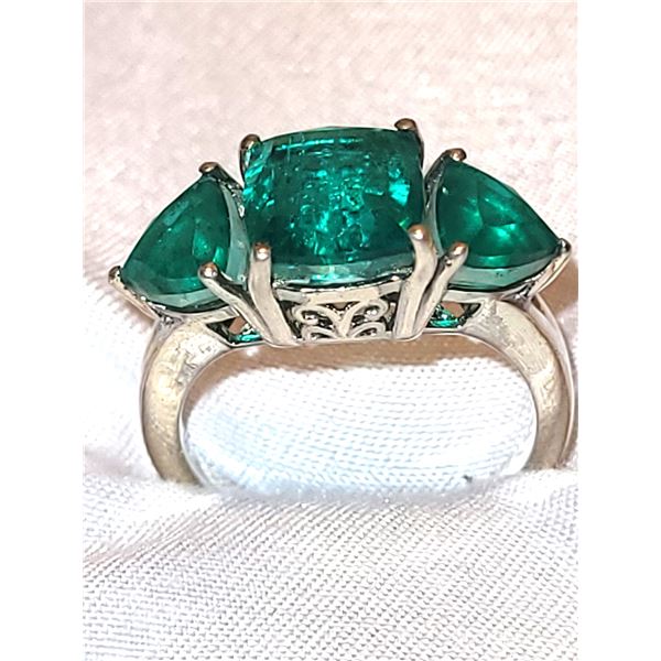 New Quartz & Sterling Silver Ring A