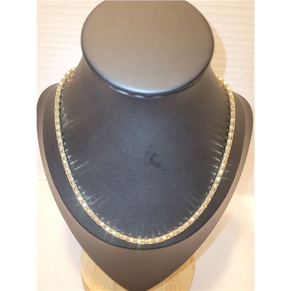 New 14 K Gold over Sterling S 18" Chain A