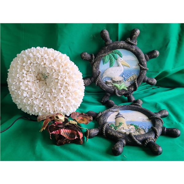 Seashell Lamp & Decor A