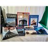 Image 1 : Disney Die Cast 'Crabby Boat' & Books on Titanic A