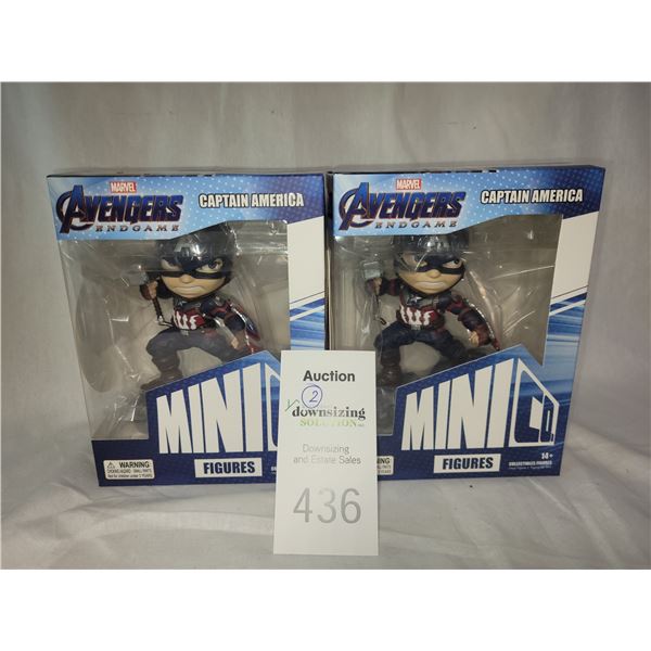Marvel Mini Captain America Figurines A