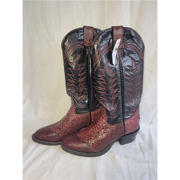 New Alberta Boot Company Ladies Cowboy Boots B