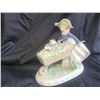 Image 1 : Lladro Girl With Dogs In Wheel Barrow A