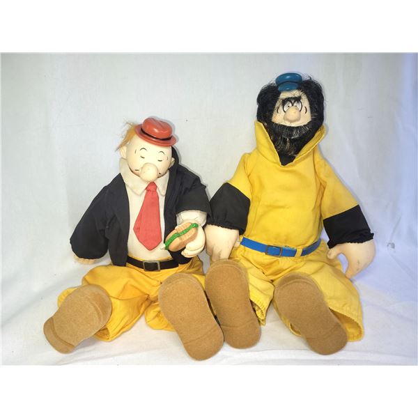 Vintage Brutus & Wimpy DollsA