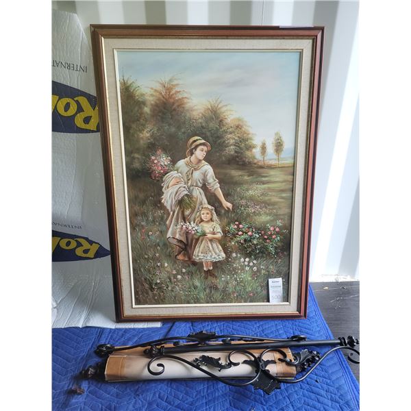 Framed Art & Metal Art Hangers. A