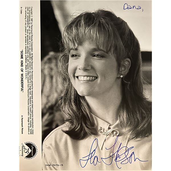 Back to the Future Leah Thompson signed movie photo