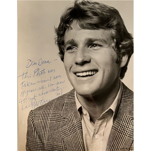 Love Story Ryan O'Neal signed photo