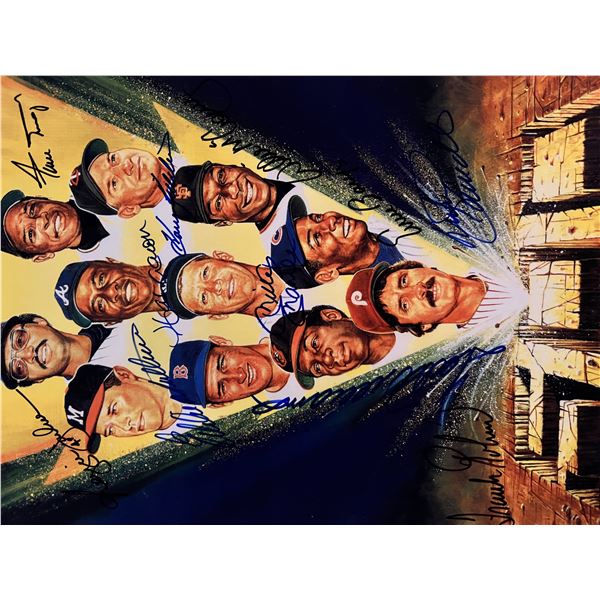 500 Home Run Club signed photo