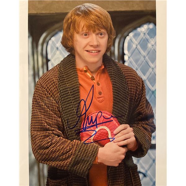 Rupert Grint signed Harry Potter photo