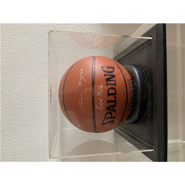 Basketball Hall of Fame signed ball