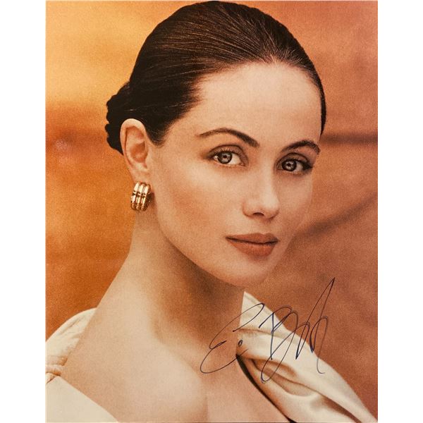 Emmanuelle Béart signed photo
