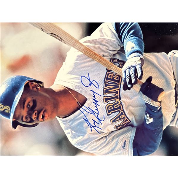 Ken Griffey Jr signed photo