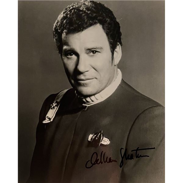 Star Trek William Shatner signed photo