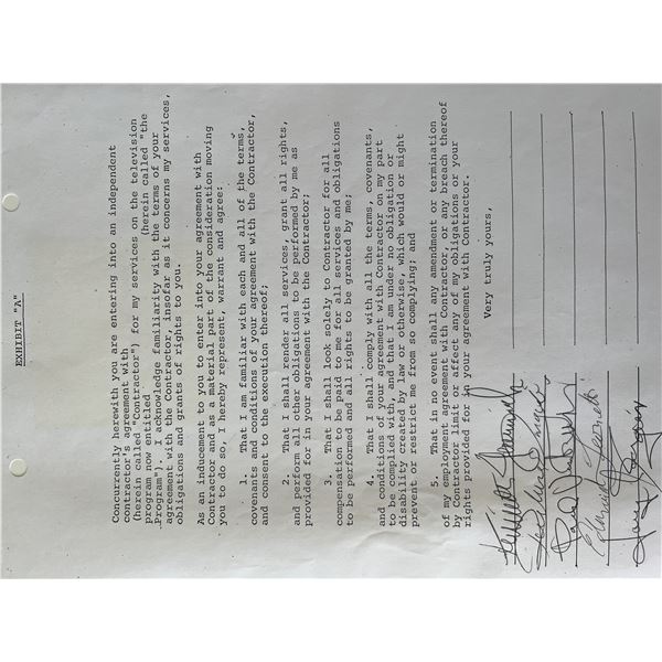 Soul Survivors signed contract