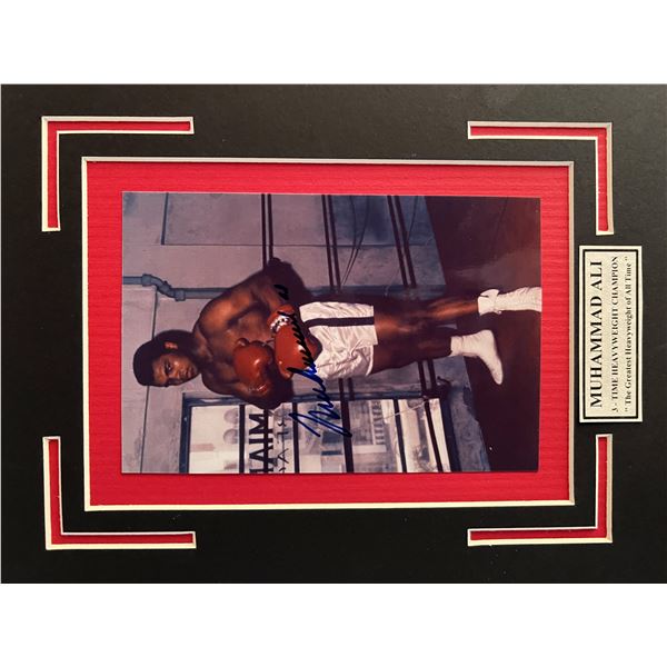 Muhammad Ali signed photo