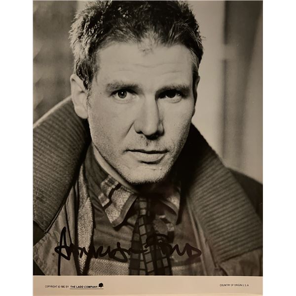 Harrison Ford signed photo