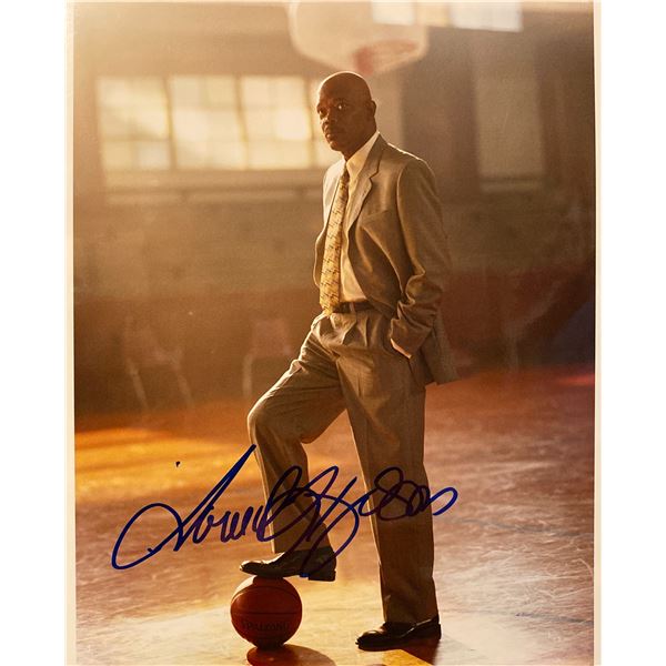Coach Carter Samuel L. Jackson signed movie photo