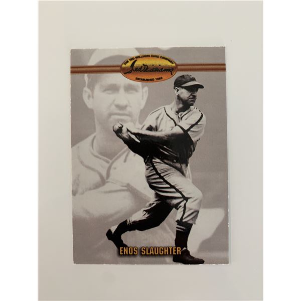 1993 Ted Williams Card Company Enos Slaughter baseball card unsigned