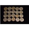 Image 2 : 1955 FRANKLIN SILVER HALF DOLLARS (20 PCS)
