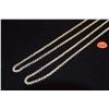 Image 2 : LONG SILVER NECKLACES (158 GTW) (2 PCS)