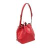 Image 3 : Louis Vuitton Red Epi Leather Petit Noe Bucket Bag