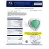 Image 2 : 4.19 ctw Heart Shaped Emerald and 0.76 ctw Diamond Platinum Ring (GIA CERTIFIED)