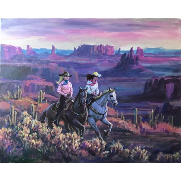 Across the Painted Desert by Richard Ho ORIGINAL