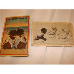 2 Postcards"Two Hearts" & "Little Behind"