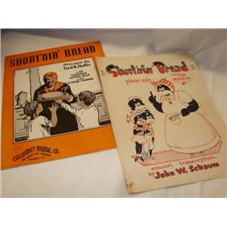 2 "Shortnin' Bread" sets of sheet music