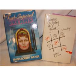 2 books, review copy & 1st edition