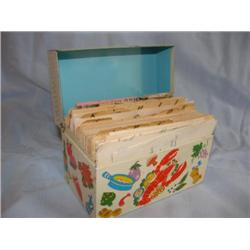 Old recipe box-as we found it!