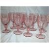 Image 1 : Set of 8 Rose Goblets